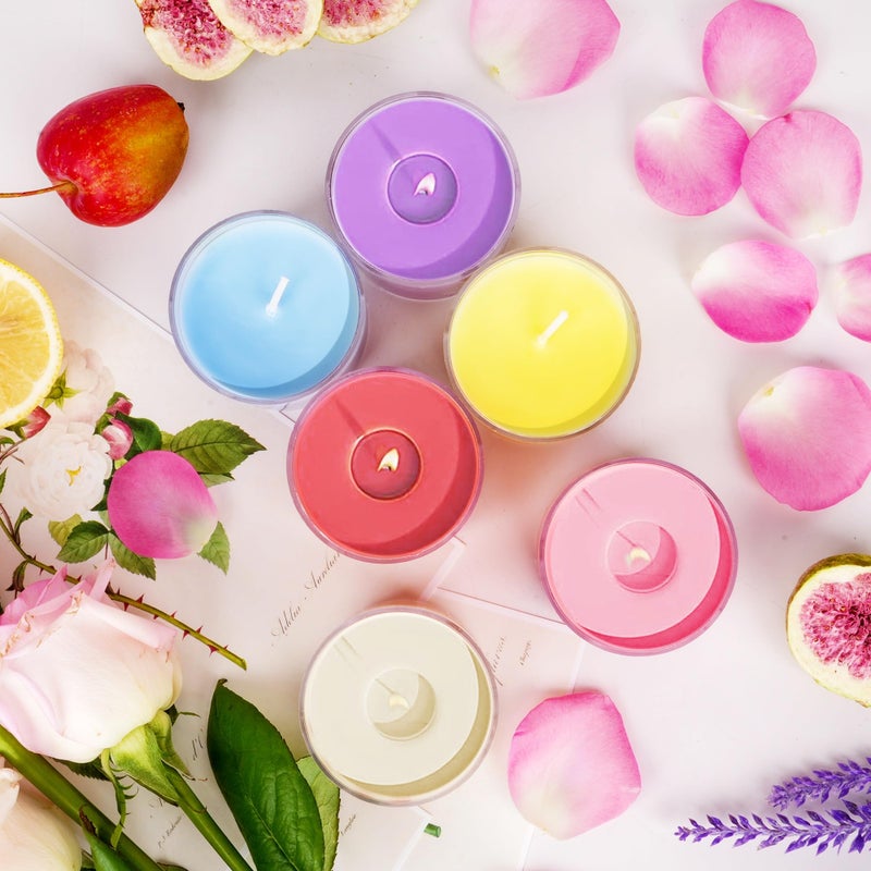 FURNIZONE Scented Candles for Home, 12 Pack Candle Set for Women, Small Soy Candles Bulk, Mothers Day Gifts from Daughter - Mini Candle Gift Set for Bridesmaid Anniversary Birthday Valentines Christmas - Image 3