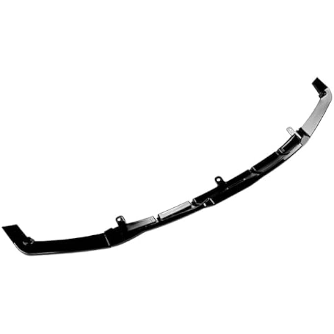 FINMOKAL Gloss Black Rear Diffuser Lip Compatible with 2021-2023 BMW 5 Series G30 LCI M Sport, Rear Lower Bumper Lip Spoiler Diffuser - Image 4