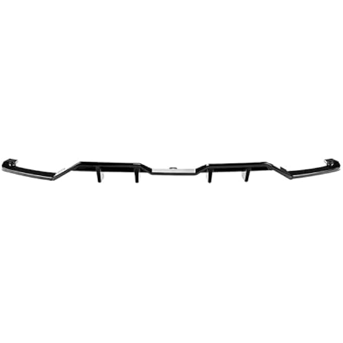 FINMOKAL Gloss Black Rear Diffuser Lip Compatible with 2021-2023 BMW 5 Series G30 LCI M Sport, Rear Lower Bumper Lip Spoiler Diffuser - Image 5