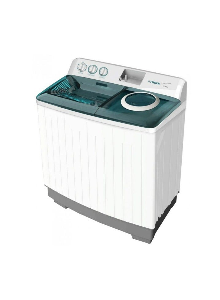 Fisher Twin Tub Washing Machine, 8 kg Capacity, Model FW-P8000N – Efficient and Stylish Solution for All Your Washing Needs - Image 3