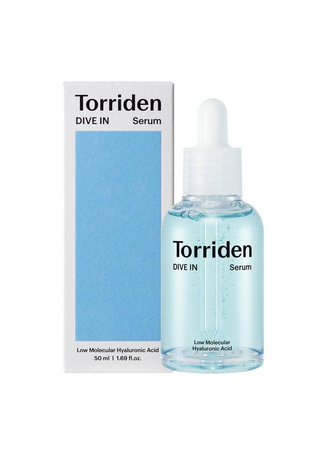 Torriden Torriden DIVE IN Hyaluronic Acid Serum 50ml (1.69 fl.oz.) | Deep Hydration to Get Glow Skin | Hyaluronic Acid, Panthenol, Allantoin | Korean Facial Serum  - Image 1