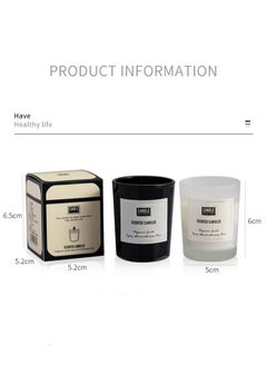 2 Pack Scented Candle Crystal Black/White - pzsku/ZEE4A0C76E16949026B92Z/45/_/1713839050/a674f53b-498f-4ac3-85a9-cdafabb79595