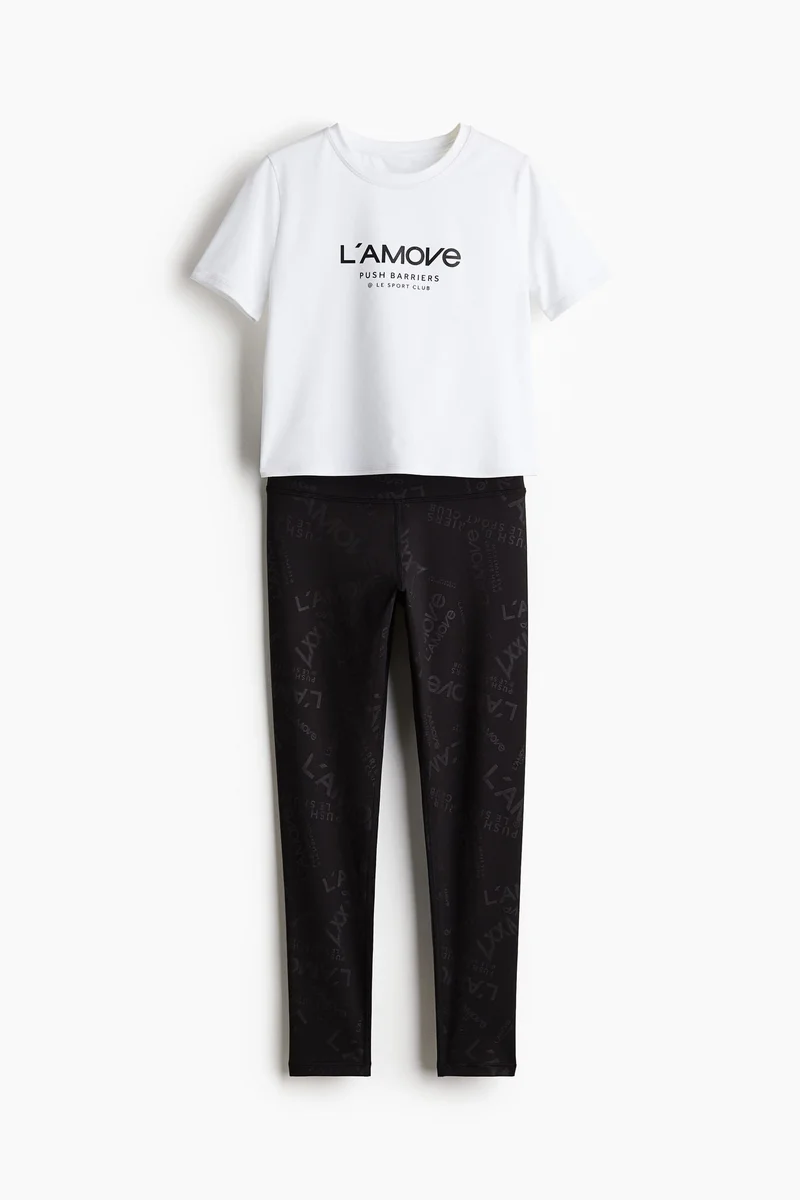 H&M 2-piece DryMove™ sports set