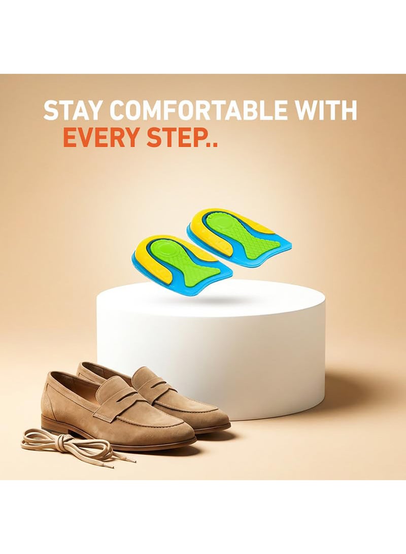 Tishta Gel Heel Pads - Shock Absorption Support for Daily Comfort and Heel Relief - Soft Gel Cushion for Walking and Long Standing - (Small) - Image 5