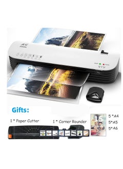 OSMILE SL299 Laminating machine A4 Laminator Machine Set With 15 Laminating Pouches Paper Cutter Corner Rounder  - Image 1