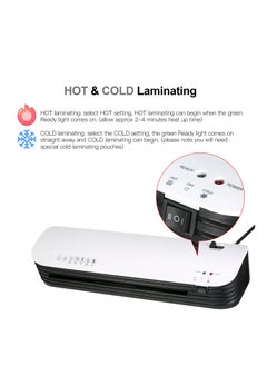 OSMILE SL299 Laminating machine A4 Laminator Machine Set With 15 Laminating Pouches Paper Cutter Corner Rounder  - Image 3