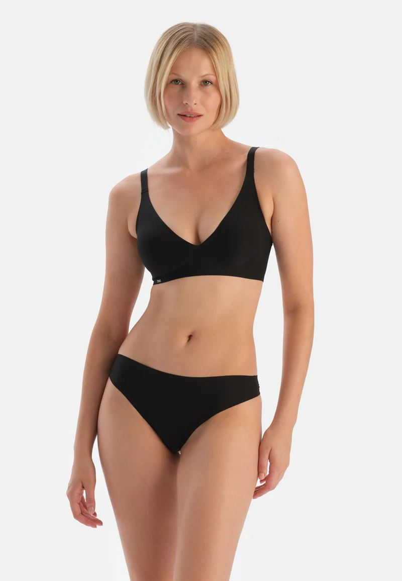dagi Black Non Padded Wired Soft Bra