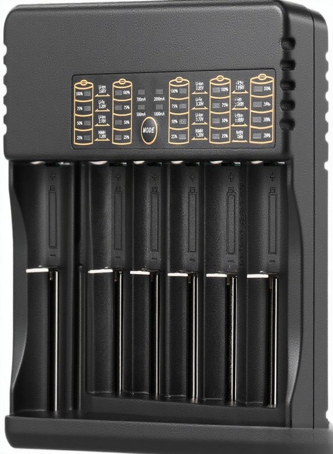 LiitoKala Lii-402 Smart Battery Charger 1.2V 3.7V 3.2V 3.85V AA/AAA for 18490 18350 17670 17500 16340 14500 10440 Batteries - Image 1