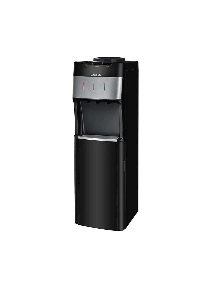 كاسل مبرد مياه، 3 حنفية، 500 وات، مزود بحافظة، WD3040B - اسود فضي - Image 5