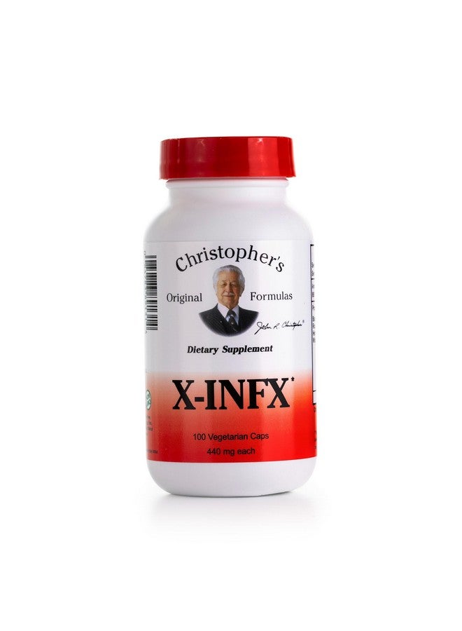 Christopher's Original Formulas X-INFX Formula, Natural Immune Support, 100 Caps - Image 1