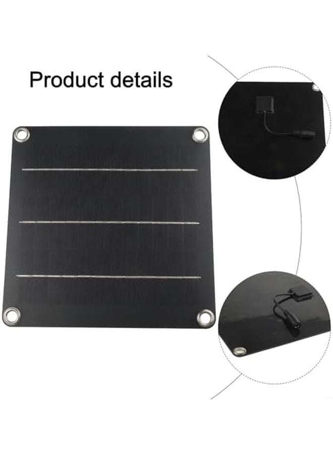 10W 12V IP65 Waterproof Solar Trickle Charger Panel Battery Maintainer For Car RV Boat - Image 4