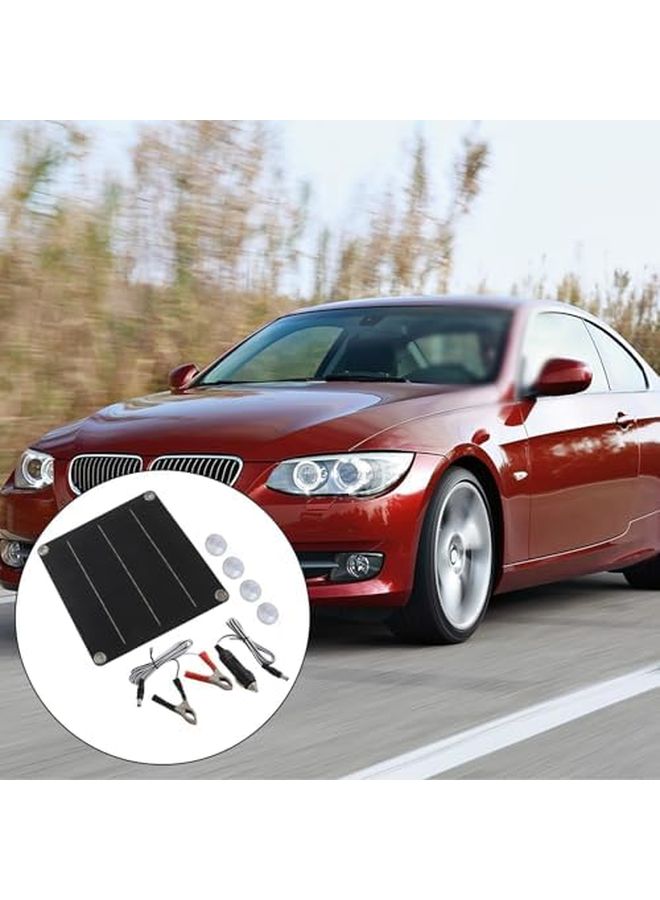 10W 12V IP65 Waterproof Solar Trickle Charger Panel Battery Maintainer For Car RV Boat - Image 3