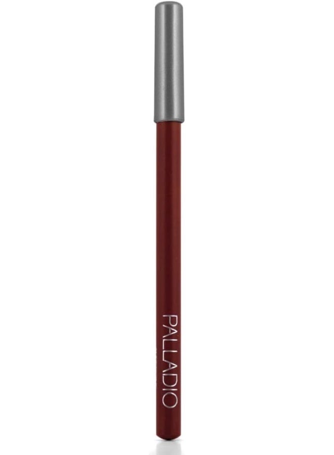 PALLADIO Lip Liner Pencil Wooden | Firm Yet Smooth | Contour & Line With Ease | Perfectly Outlined Lips | Hydrating Rich Pigmented Color Shade | Long Lasting | 292 Aubergine - Image 5