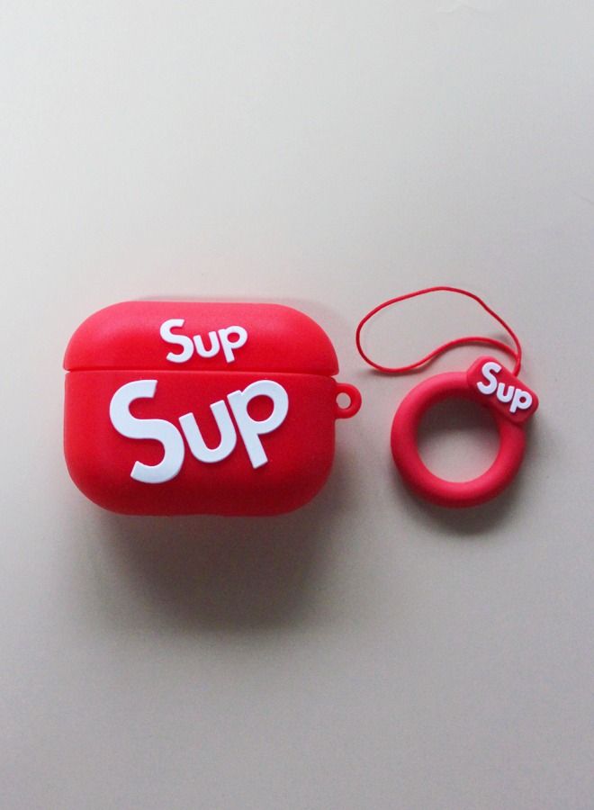 AirPods Pro Case Cover Red