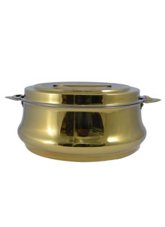 Homemaker Riyadh Hotpot 7500ml Capacity - Unique Locking Lid - High Quality Stainless Steel - Gold Etching  - Image 2