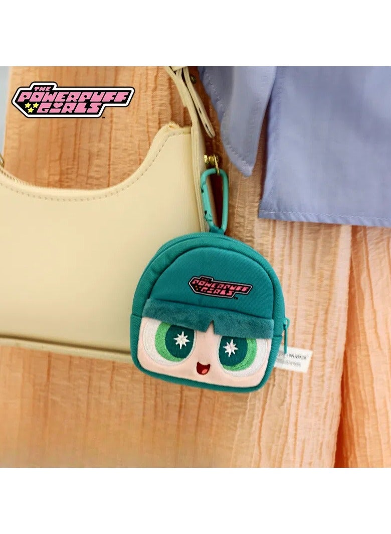 General Powerpuff Girl peripherals plush headphone bags pendants cute cartoon storage small bags dolls and coin purses  - Image 2