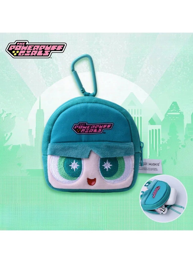 General Powerpuff Girl peripherals plush headphone bags pendants cute cartoon storage small bags dolls and coin purses  - Image 1