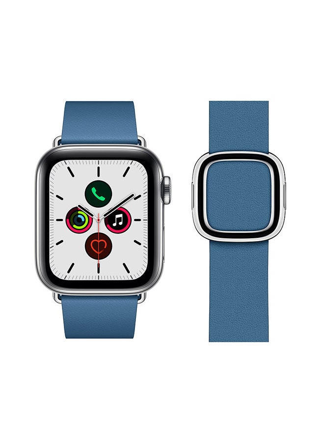 NIBEMINENT - Stylish Band For Apple Watch Series 5/4/3/2/1 Cape Blue - Image 1