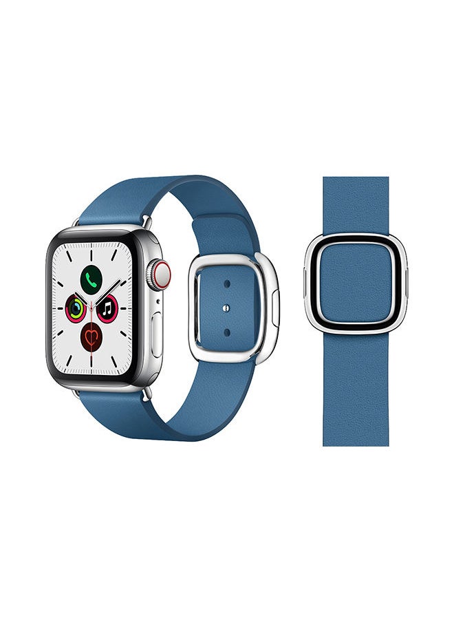 NIBEMINENT - Stylish Band For Apple Watch Series 5/4/3/2/1 Cape Blue - Image 1