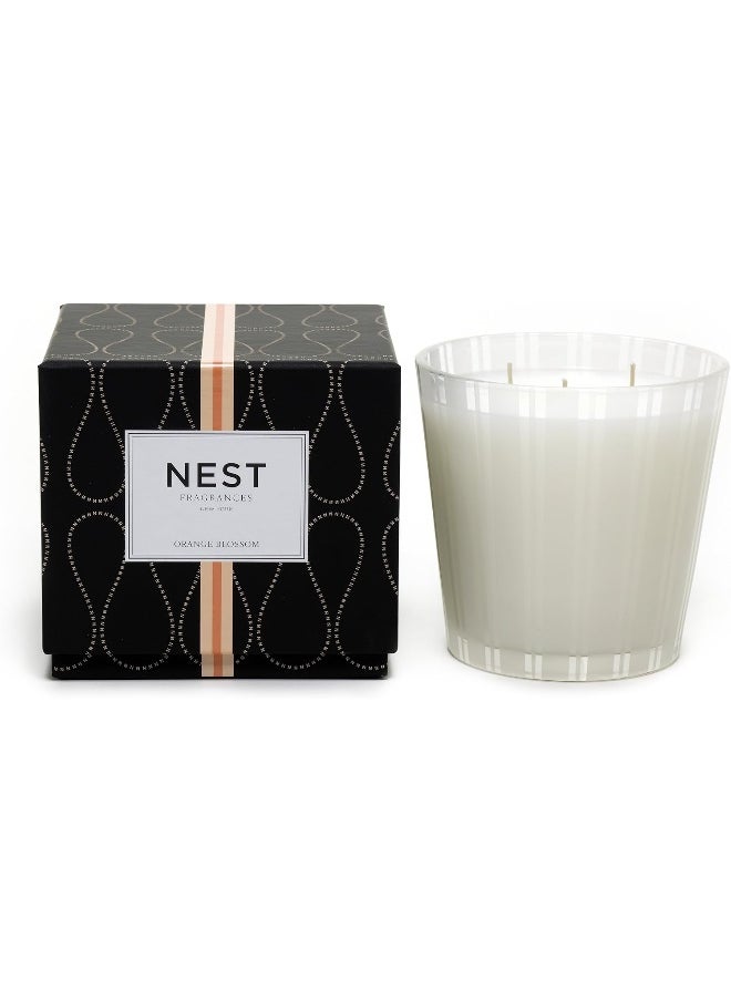NEST FRAGRANCES - NEST Fragrances 3-Wick Candle- Orange Blossom, 21.2 oz - Image 1