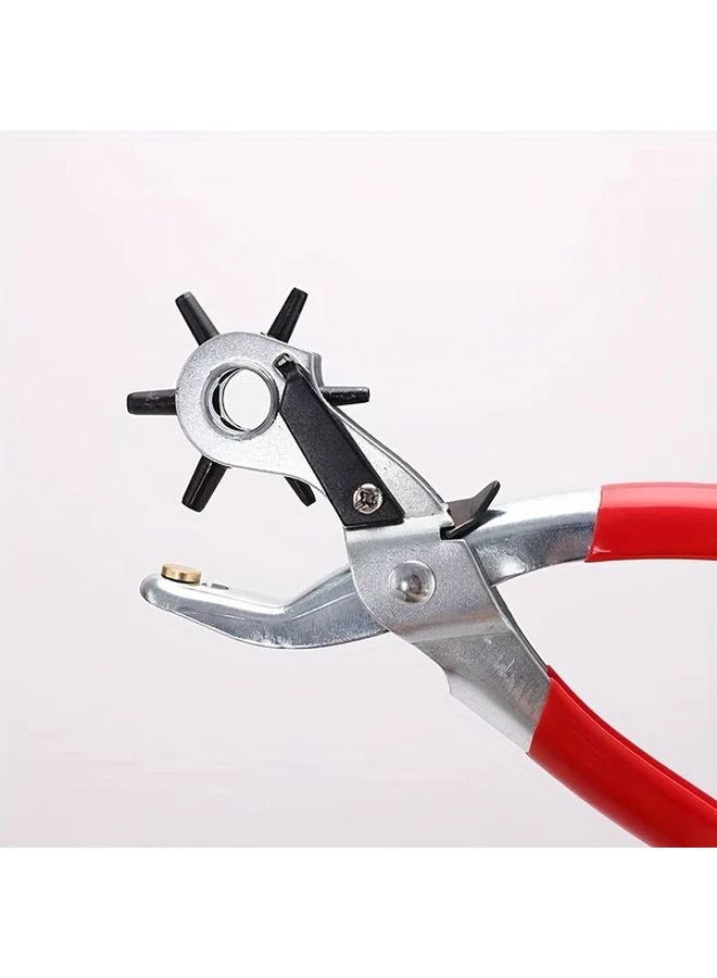 1pc Multi Size Leather Hole Punch Tool For Belts Watch Bands Handbag Straps - Image 5
