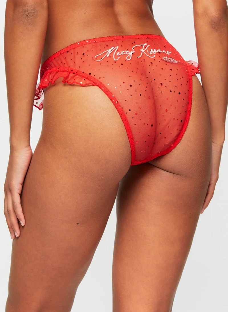 Ann Summers Red Ann Summers Merry Kissmass Panties for Women | Best Price UAE