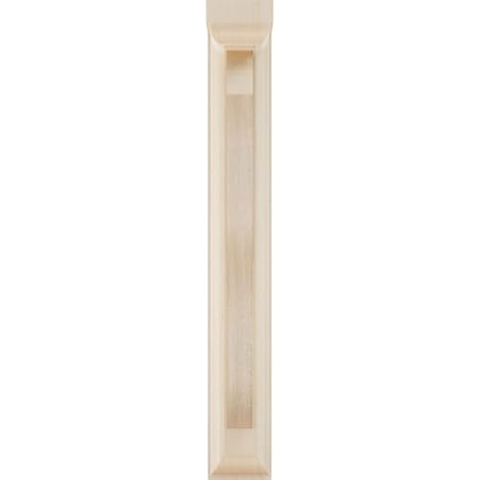 Hamilton BKT01X09X11HARW HAMILTON TRADITIONAL WOOD BRACKETS, 1 1/2"W X 9"D X 11"H, RUBBERWOOD - Image 3