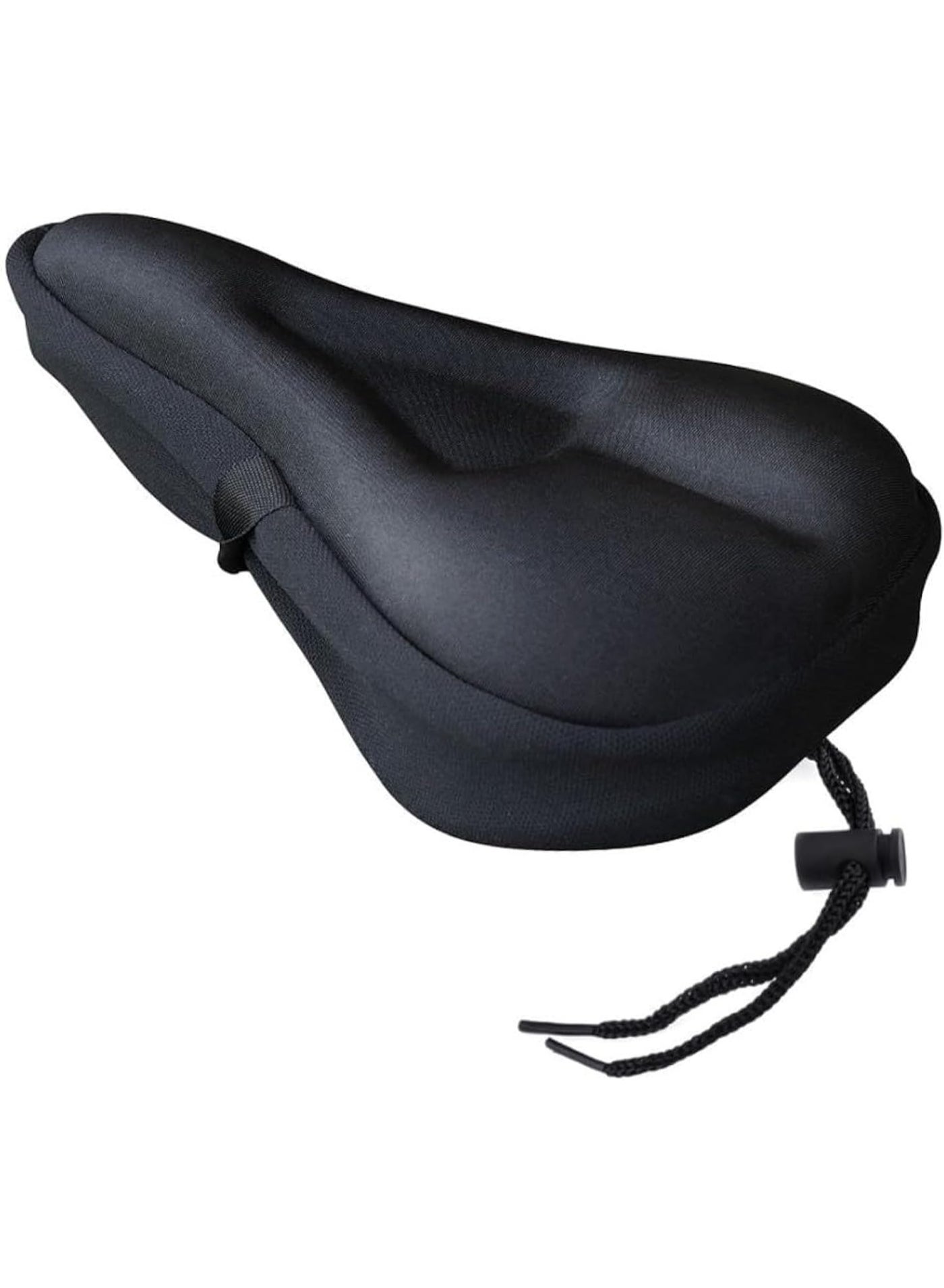 Gel Seat Cover Extra Soft Thick Gel Cycle Bicycle Large Seat Cover Bike Saddle Cushion With Water And Dust Resistance Cover, Exercise Stationary Bikes And Outdoor Biking, Outdoor Indoor Cycling