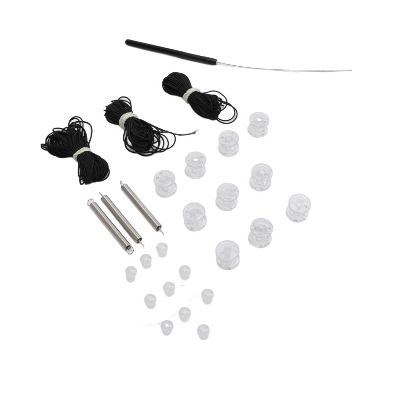 RV Shade Repair Kit: High Toughness Materials - Comprehensive Repair Tools RV Window Shade Restringing Kit for RV Trailer Day Night Pleated Shade Maintenance - Image 3