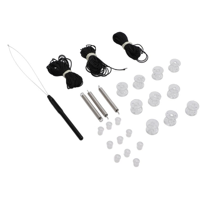 RV Shade Repair Kit: High Toughness Materials - Comprehensive Repair Tools RV Window Shade Restringing Kit for RV Trailer Day Night Pleated Shade Maintenance - Image 2