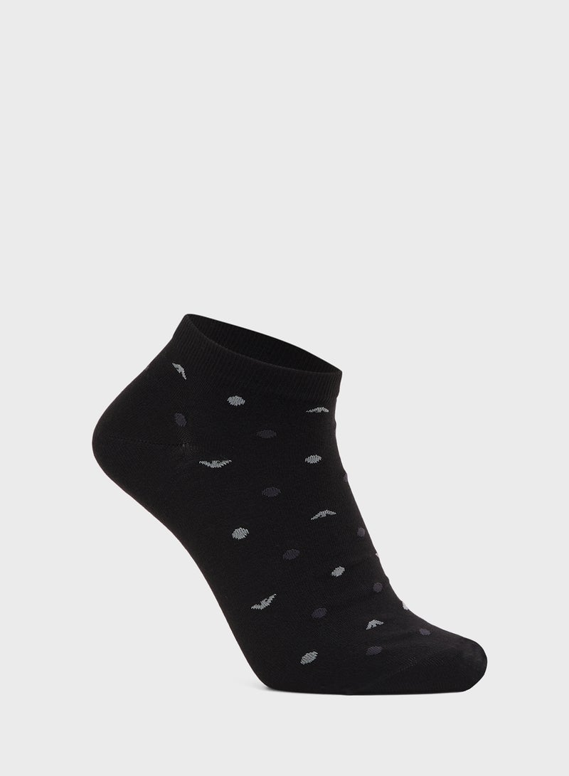 EMPORIO ARMANI 2 Pack Sneaker Socks  - Image 2