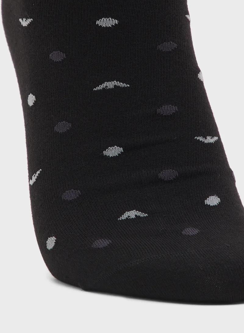 EMPORIO ARMANI 2 Pack Sneaker Socks