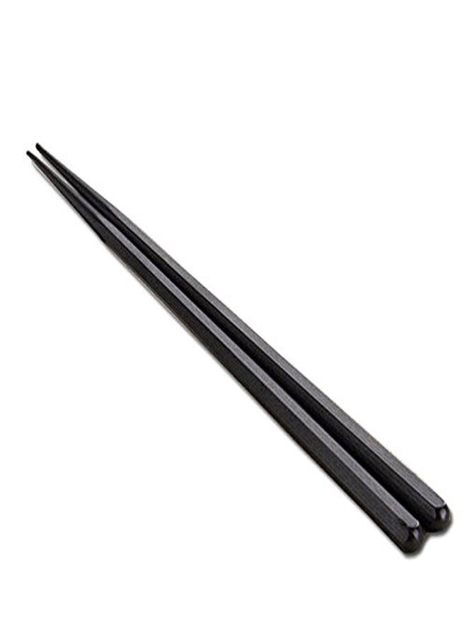 Goho Black Elegant 4 Pairs of Japanese Black Natural Chopsticks Value Pack Cooking Tableware Durable - Image 3
