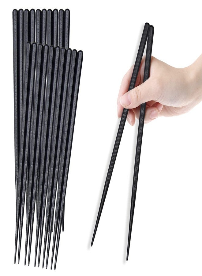Goho Black Elegant 4 Pairs of Japanese Black Natural Chopsticks Value Pack Cooking Tableware Durable - Image 1