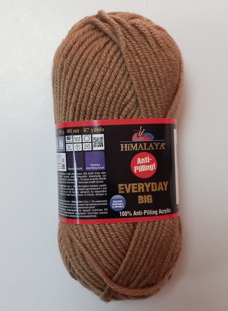 Himalaya Anti-Pilling Super Soft Yarn 100% Acrylic-Color 70830 (Pack of 3pcs)