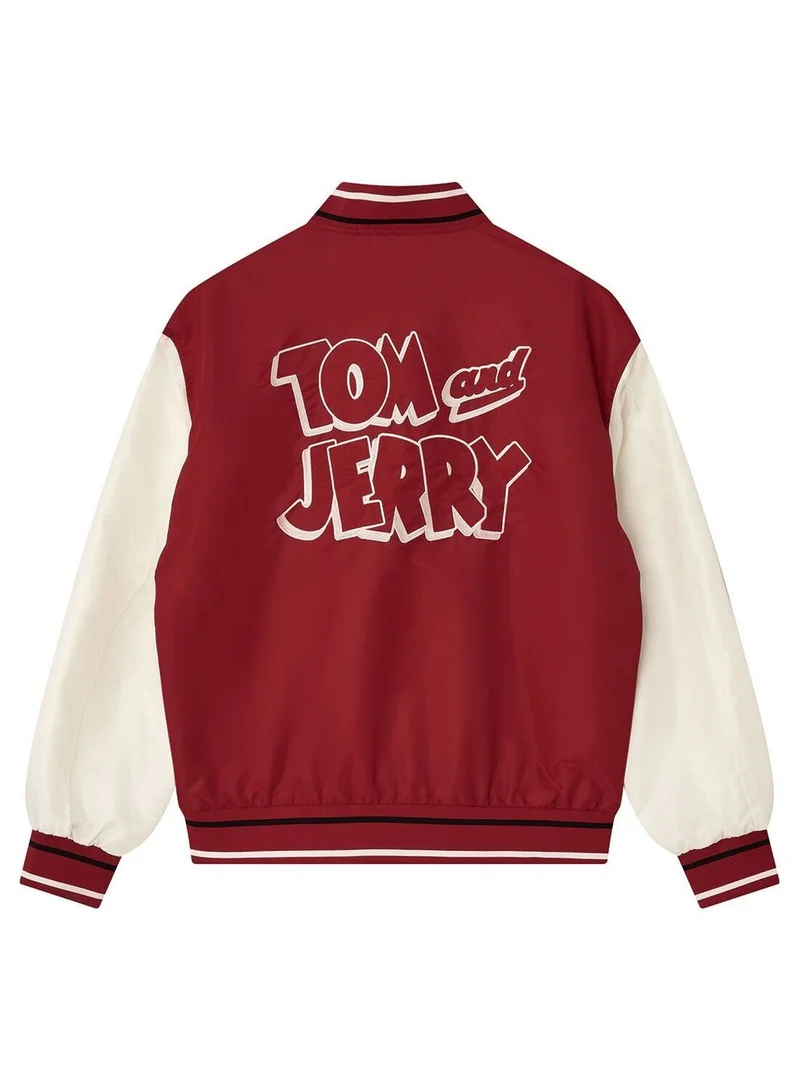 جيوردانو جاكيت مبطن نايلون توم وجيري للرجال