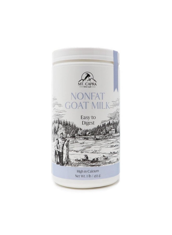 MT. CAPRA SINCE 1928 Capra Milk, Goat Milk Powder (Non-Fat Milk, non-GMO) - Image 1