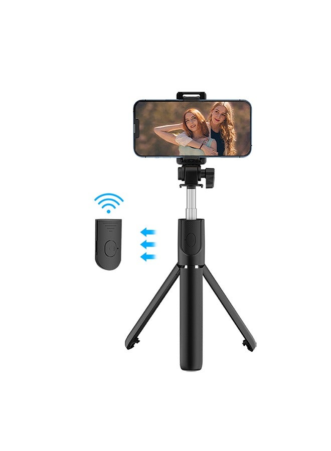 Selfie Stick Gimbal Stabilizer, 360° Swivel Tripod with Wireless Remote Control, Portable Phone Holder, Smartphone Auto-balance 1-axis Gimbal Tiktok Vlog Youtuber Live Video Recording - Image 1