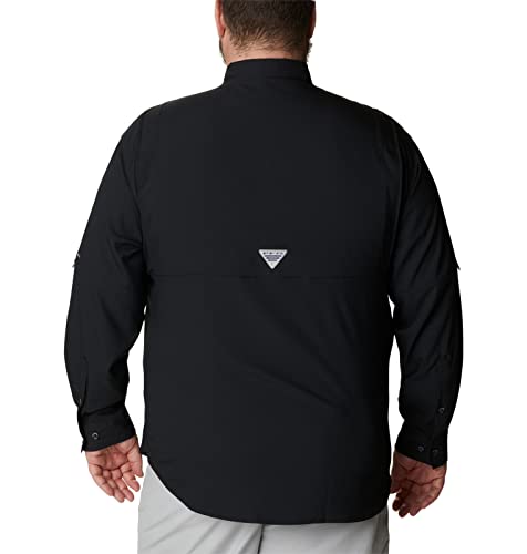Columbia Mens PFG Tamiami Long Sleeve Fishing Shirt Black XSmall - Image 3
