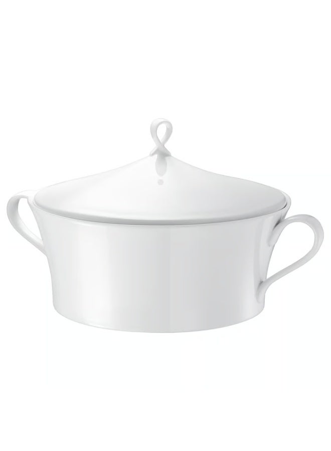 Durable Covered Serving Bowl for Everyday Meals, Dinner Parties & Family Dining - Image 1