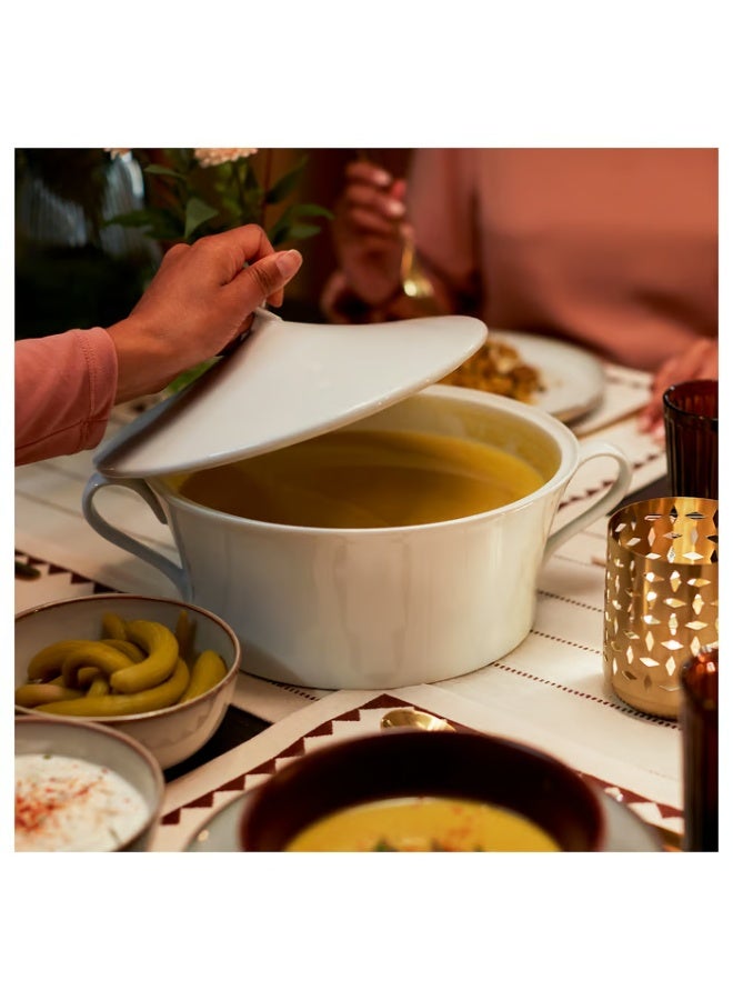 Durable Covered Serving Bowl for Everyday Meals, Dinner Parties & Family Dining - Image 3