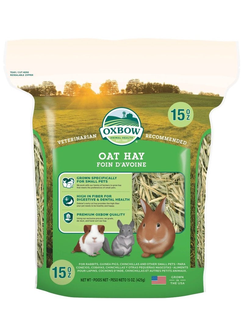 Oxbow Oat Hay for Small Pets 425g - Image 1