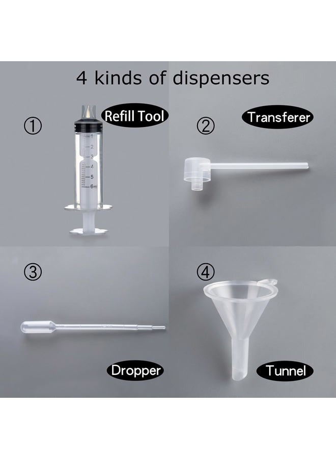 luojery 1Pc 50ML 1.7 Oz Pumpkin Shape Portable Spray Bottle Refillable Crystal Glass Atomizer Empty Fine Mist Spray Perfume Bottle 4 Free kinds of perfume dispenser(50ML 1.7 Oz Perfume Bottle) - Image 3