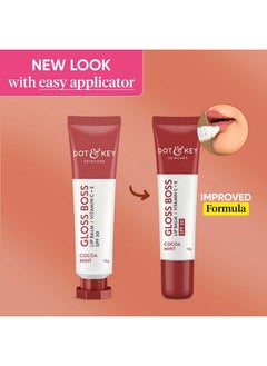 Dot & Key Cocoa Lip Balm With Shea Butter For Naturally Glowing And Hydrated Lips | With Spf 30 For Sun Protection + Vitamin C + E | Lipbalm For Dry & Dark Lips To Lighten | For Women | 12Gm  - Image 3