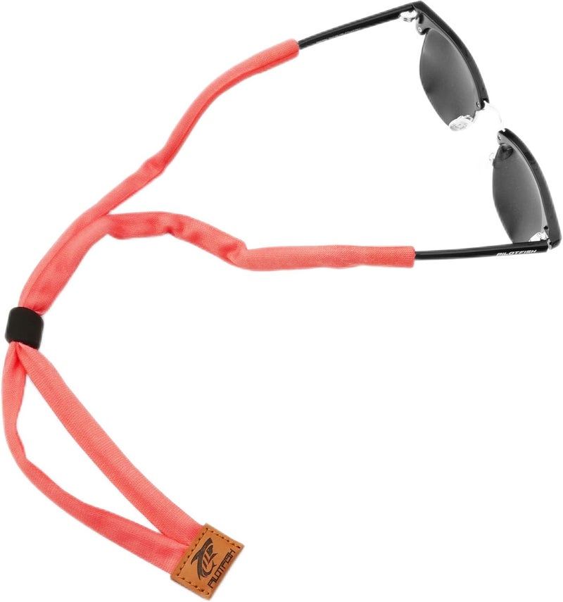 Pilotfish Premium Cotton Eyewear Retainer Sunglass Strap - Multiple Design Options - Soft & Durable Sunglass Holder - Image 1