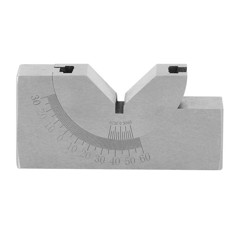 Hardened Alloy Steel Adjustable Angle V Block for Milling Machine Setup and Measurement - Image 4