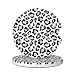 CTVSLFU Absorbent Car Coasters for Cup Holders 2 Pack Universal Anti Slip Ceramic Cup Coaster for Women Men 256 Inch Car Interior Accessories White Grey Leopard 004 - Image 2