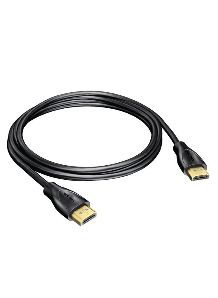 Skill Tech SH HD16CS High Speed HDMI Cable 1.4V with Ethernet, Gold Plated, Black, 4K Support | 10 M length - Image 1