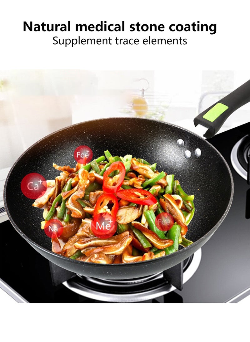 Sharpdo - 3-Piece Cookware Set, Frying Pan, Pot Set, Universal for Stoves,30/25/25cm - Image 1