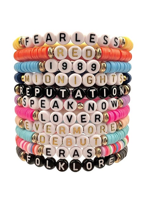 11 Pieces Taylor Swift Eras Tour Friendship Bracelets Set